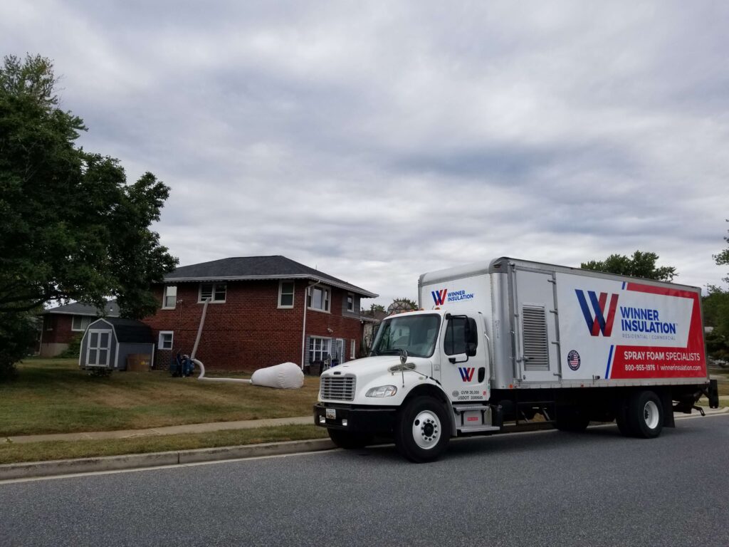 winner insulation providing whole home insulation